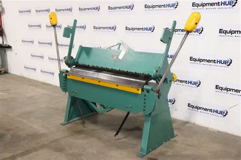 sheet metal folder ebay|used 48 sheet metal brake.